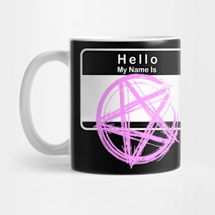 Pink Star of Death Mug